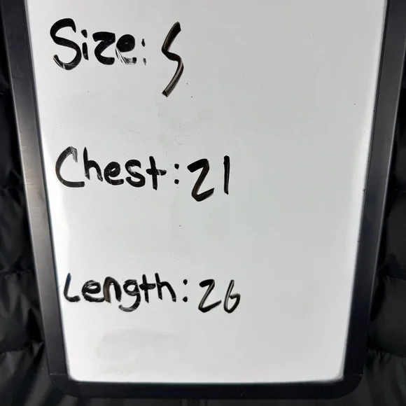 The North Face Men's Small Black Aconcagua 2 Jacket 550 Down Puffer Winter Coat - Picture 9 of 9